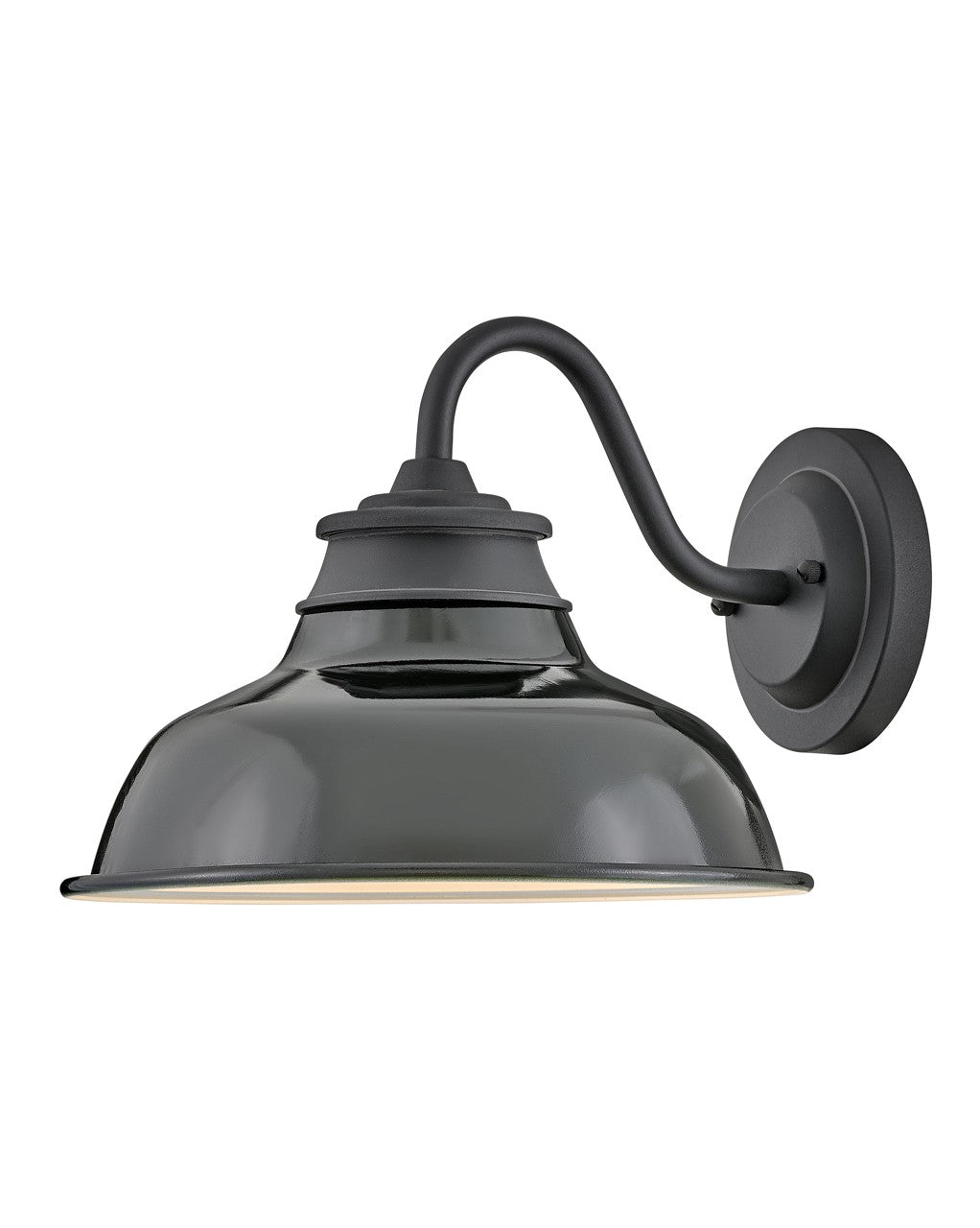 Wallace LED Barn Light in Museum Black