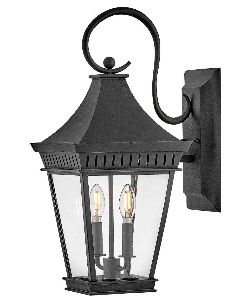 Chapel Hill LED Wall Mount in Museum Black