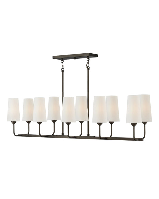 Lewis LED Pendant in Black Oxide