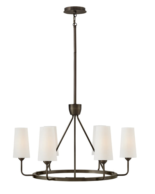 Lewis LED Chandelier in Black Oxide