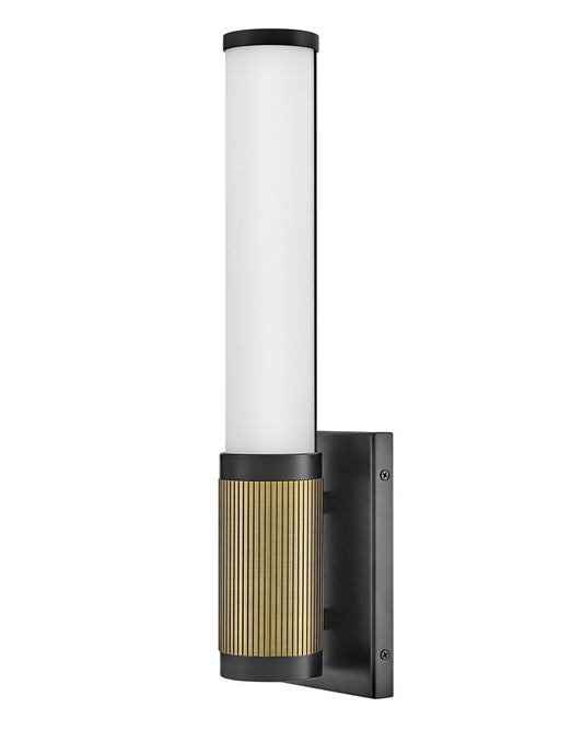 Zevi LED Wall Sconce in Black