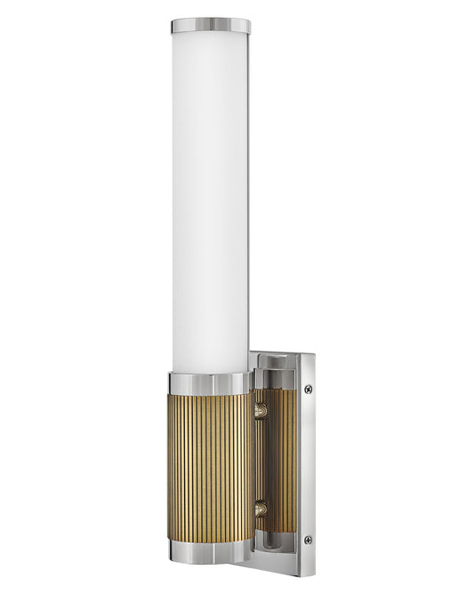Zevi LED Wall Sconce in Polished Nickel