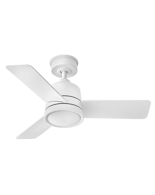 Chet 36"Ceiling Fan in Matte White