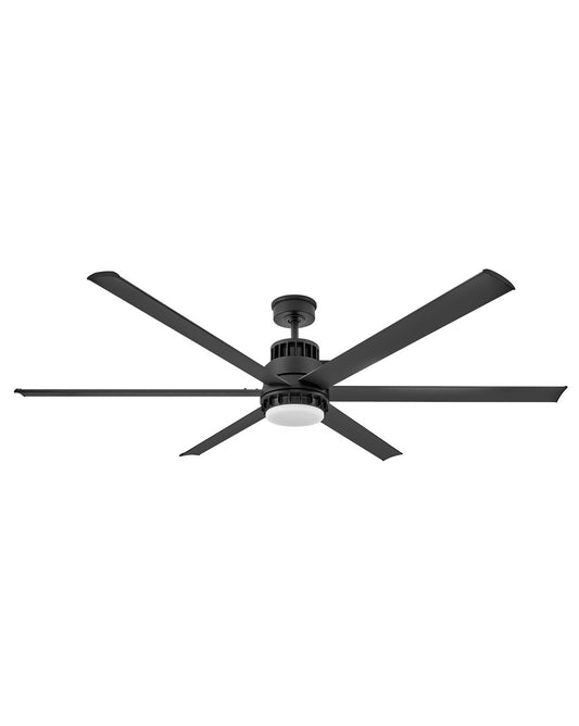 Draftsman 72"Ceiling Fan in Matte Black