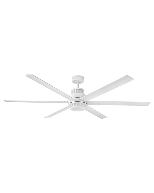 Draftsman 72"Ceiling Fan in Matte White