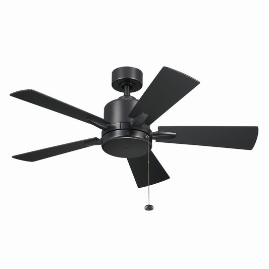 Lucian Ii 42"Ceiling Fan in Satin Black