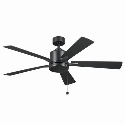 Lucian Ii 52"Ceiling Fan in Satin Black