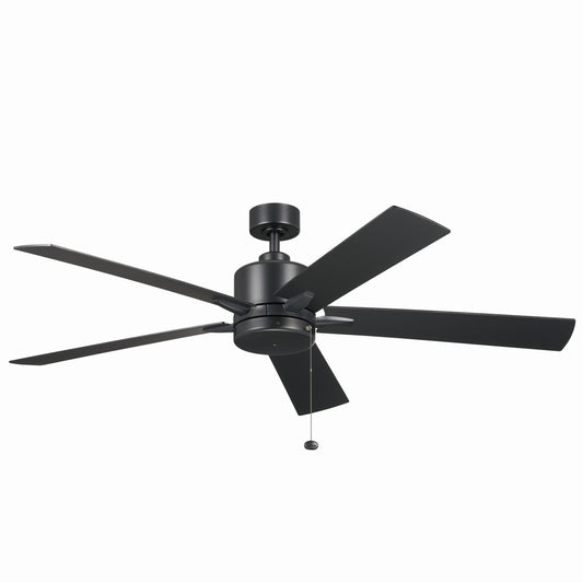 Lucian Ii 60"Ceiling Fan in Satin Black