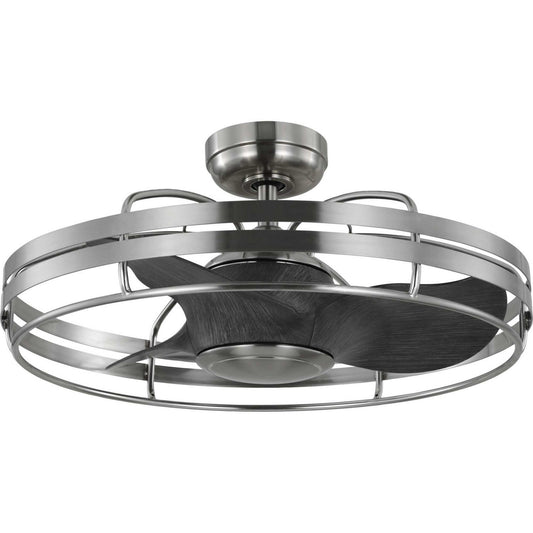 Progress Lighting - P250096-009 - 26" Ceiling Fan - Bastrop - Brushed Nickel