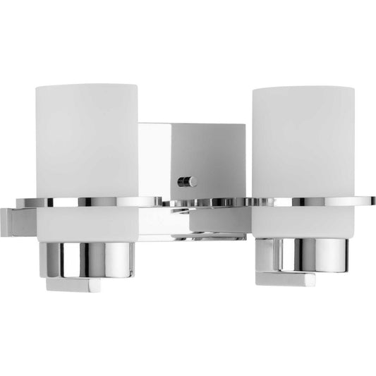 Reiss Two Light Vanity in Polished Chrome