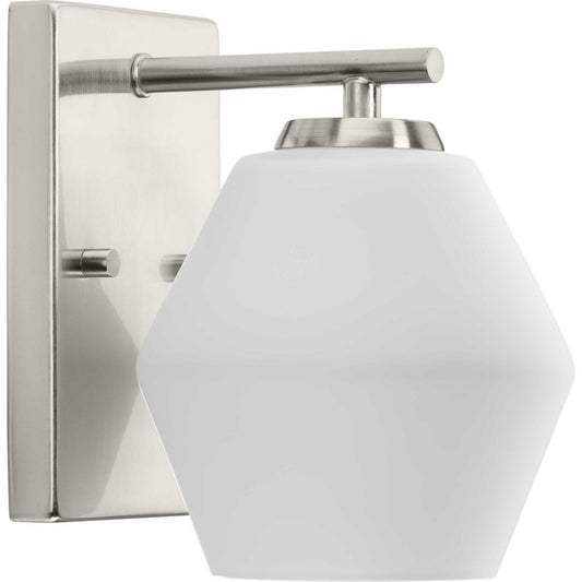 Copeland One Light Bath and Vanity Light in Brushed Nickel
