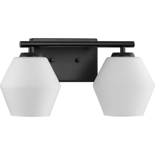 Copeland Two Light Vanity in Matte Black