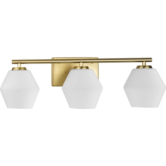 Copeland Three Light Vanity in Brushed Gold