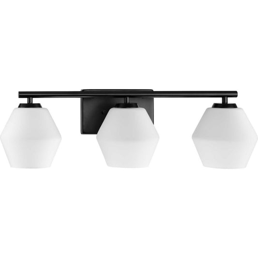 Copeland Three Light Vanity in Matte Black