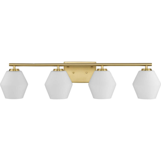Copeland Four Light Vanity in Brushed Gold