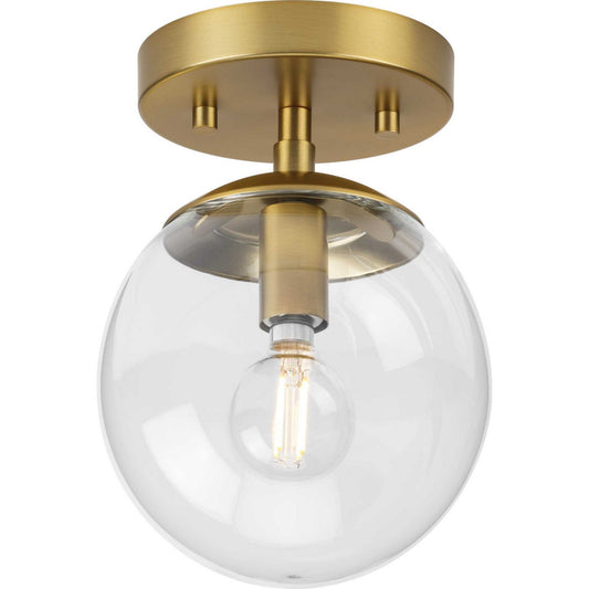 Progress Lighting - P350234-109 - One Light Flush Mount - Atwell - Brushed Bronze