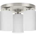 Progress Lighting - P350238-009 - Three Light Flush Mount - Cofield - Brushed Nickel