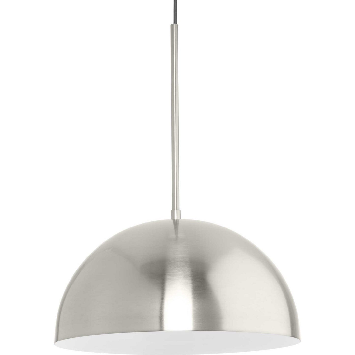 Perimeter One Light Pendant in Brushed Nickel