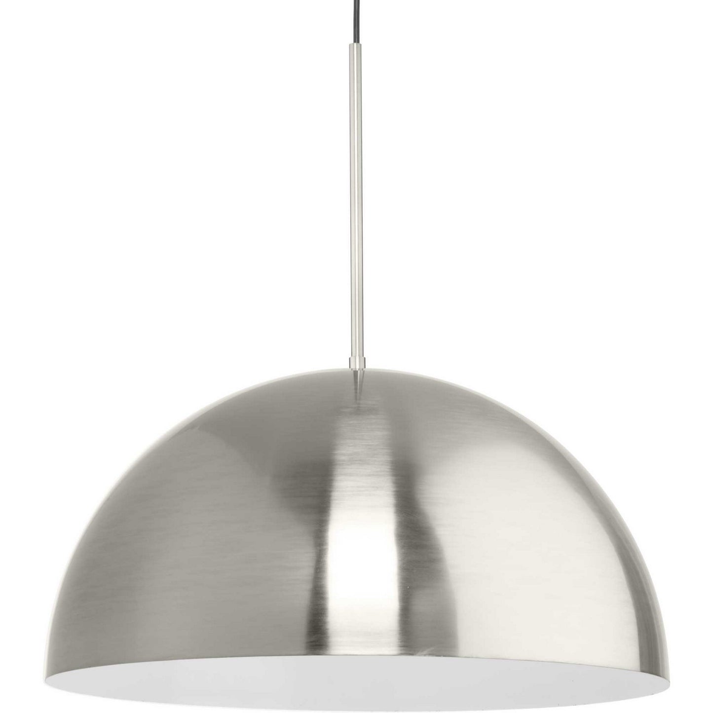 Perimeter One Light Pendant in Brushed Nickel