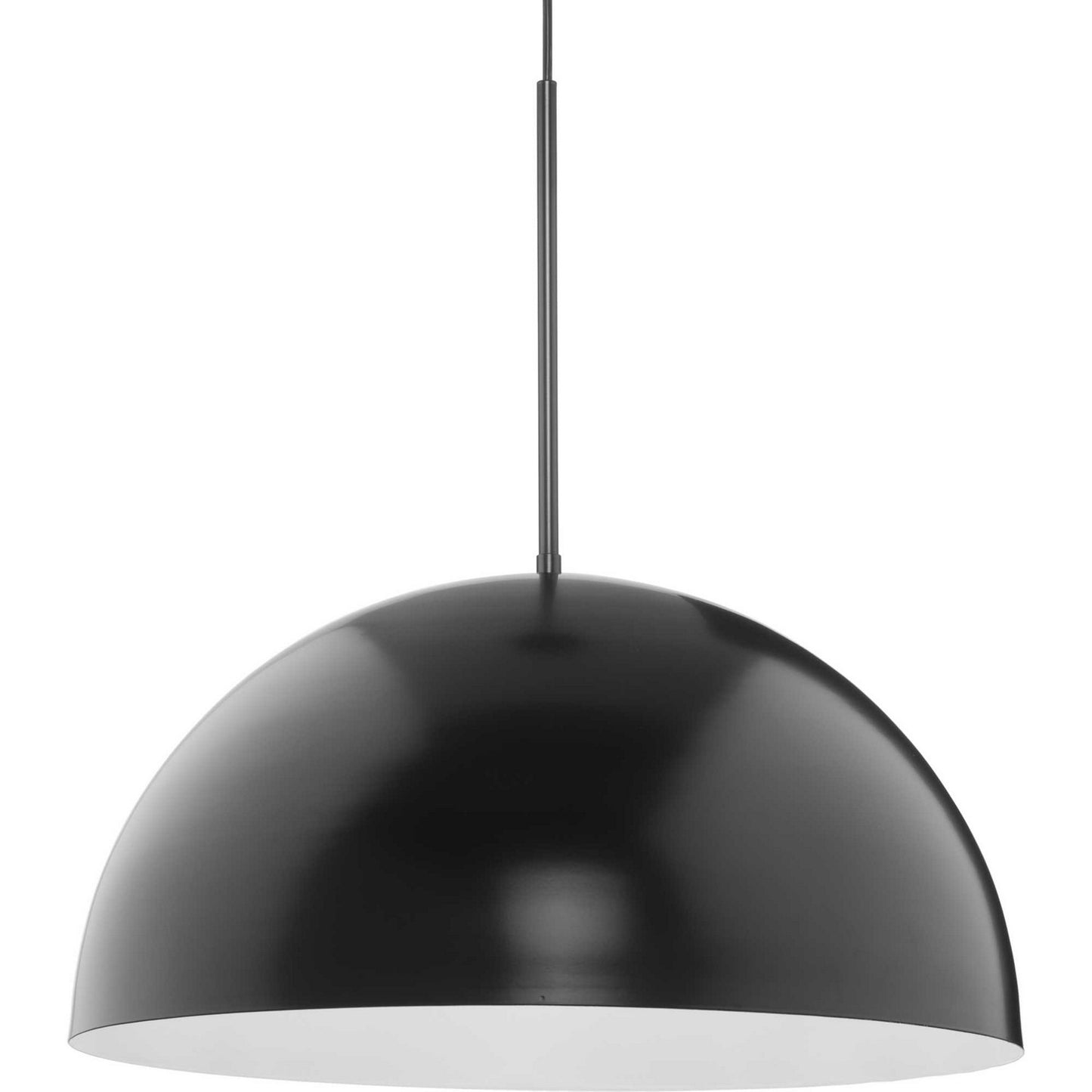 Perimeter One Light Pendant in Matte Black