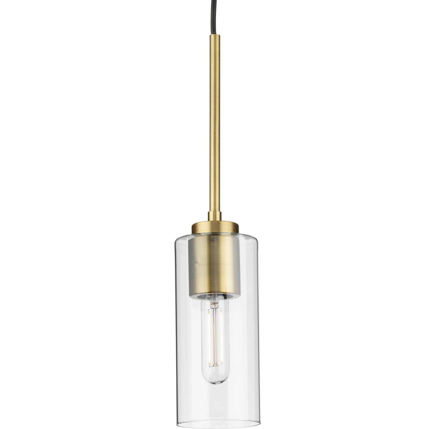 Cofield One Light Pendant in Vintage Brass