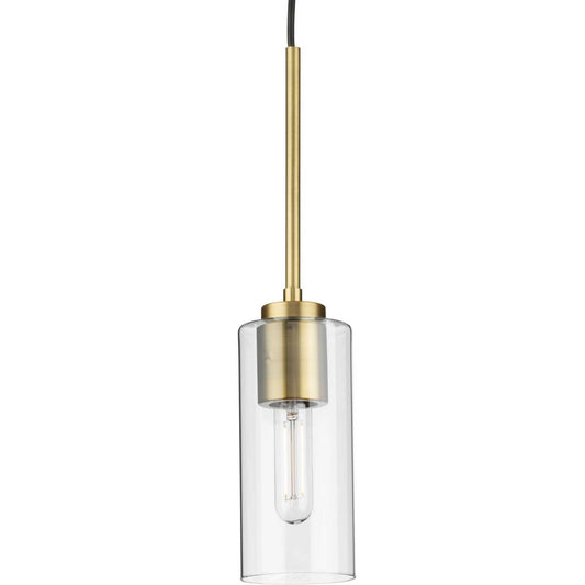 Cofield One Light Pendant in Vintage Brass