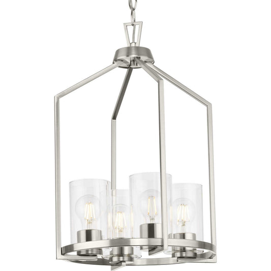 Progress Lighting - P500411-009 - Four Light Hall & Foyer Light - Goodwin - Brushed Nickel