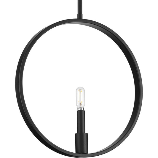 Breckenridge One Light Pendant in Matte Black