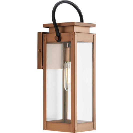 Progress Lighting - P560005-169 - One Light Outdoor Wall Lantern - Union Square - Antique Copper