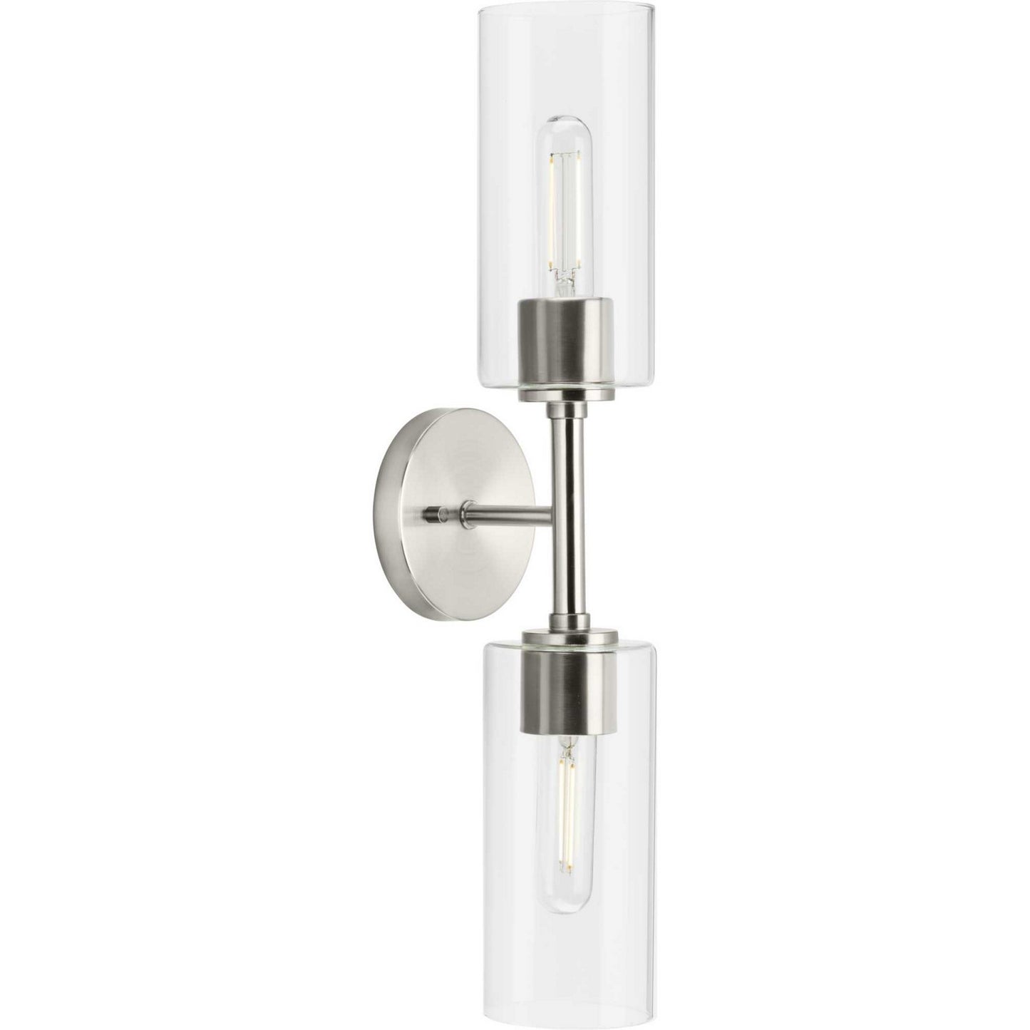 Cofield Two Light Flush Mount in Brushed Nickel