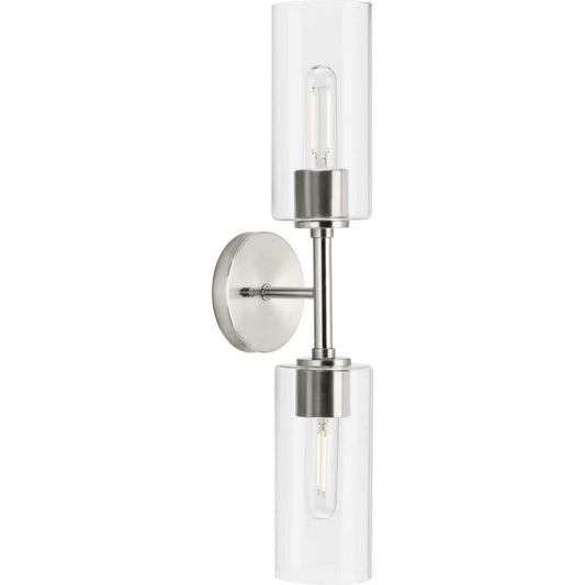 Cofield Two Light Flush Mount in Brushed Nickel