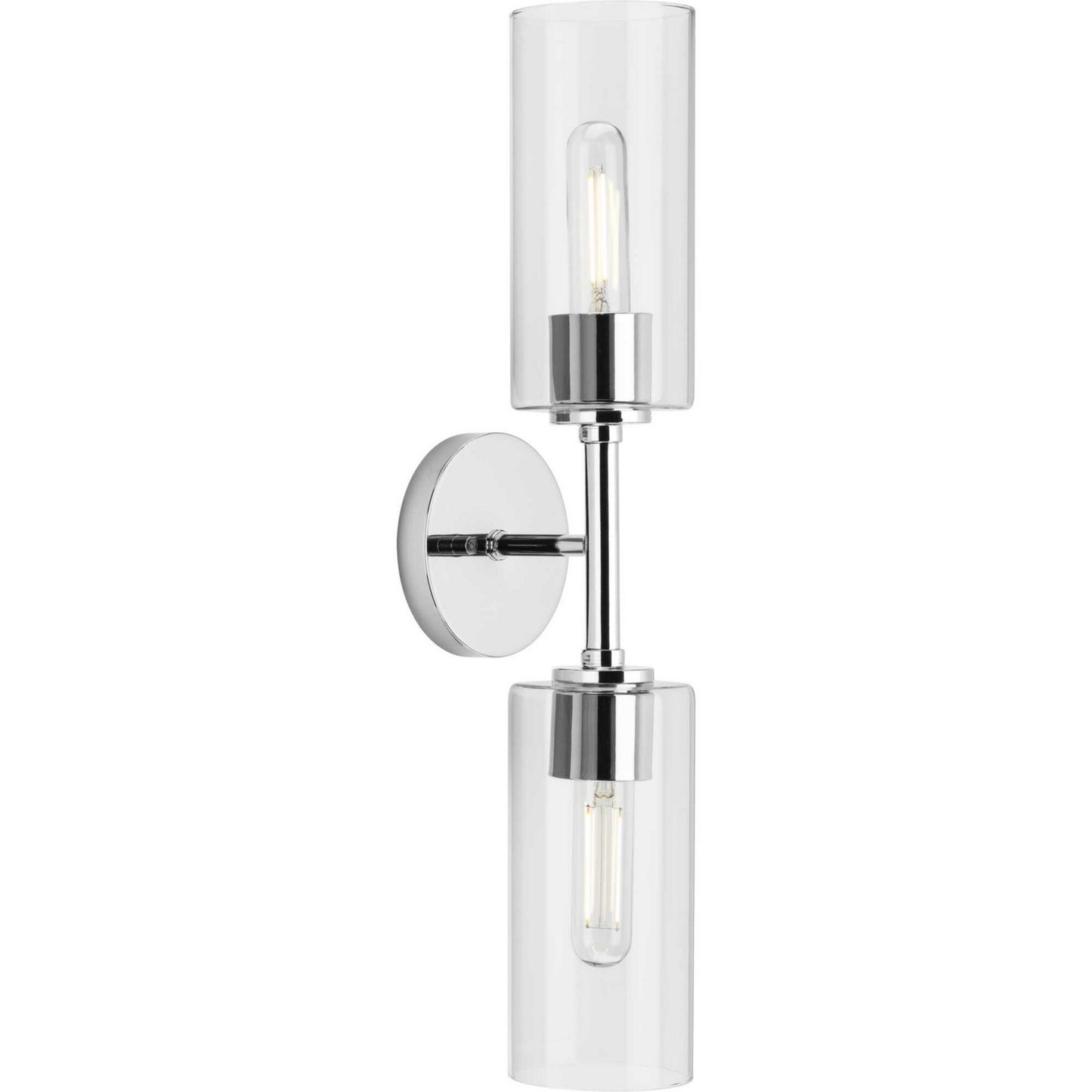 Cofield Two Light Wall Bracket in Polished Chrome