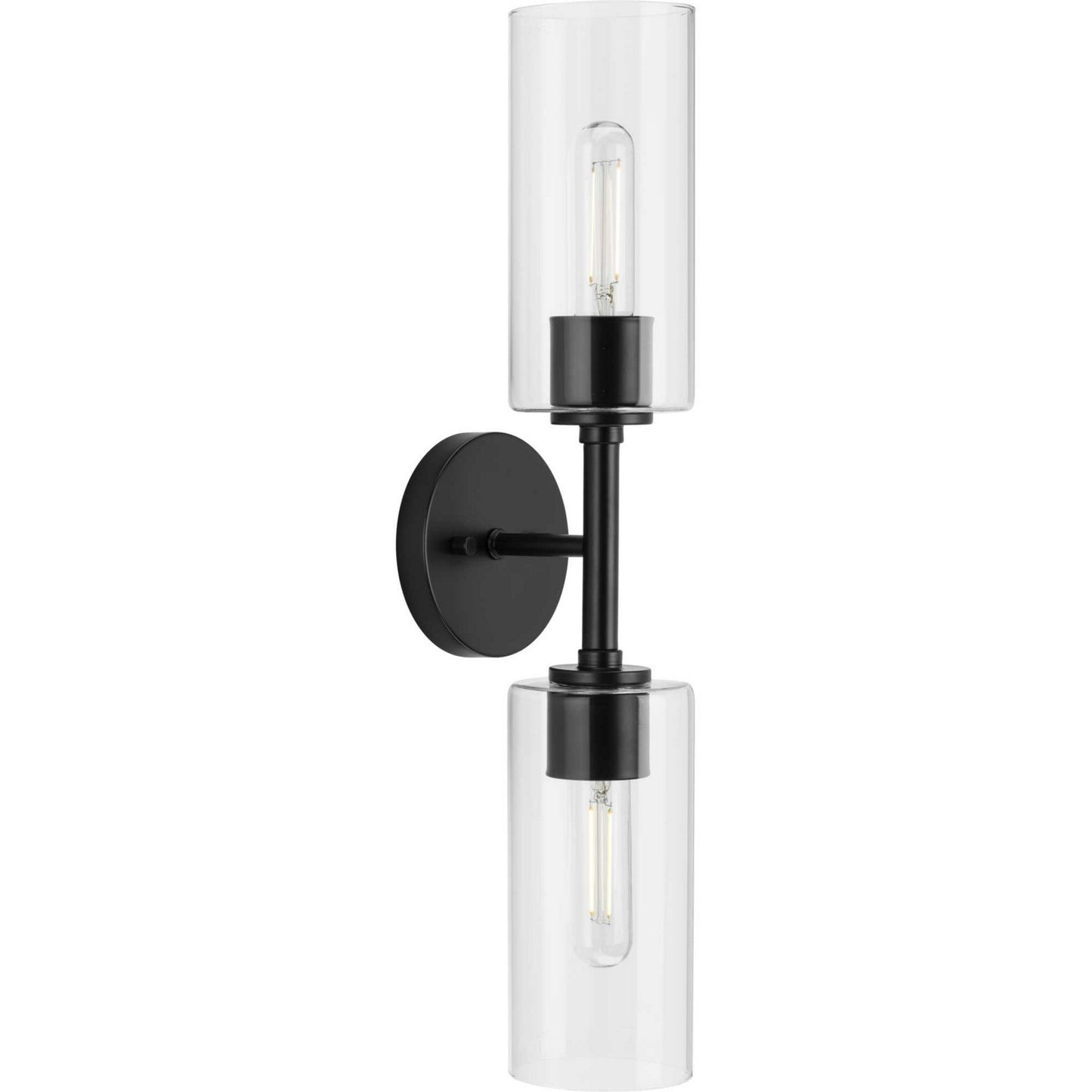 Cofield Two Light Wall Bracket in Matte Black