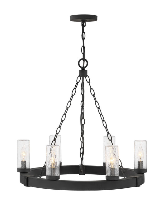 Sawyer LED Chandelier in Black