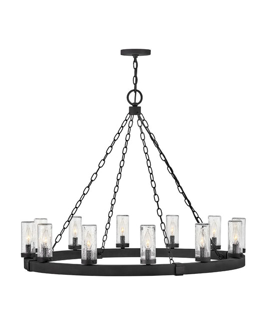 Sawyer LED Chandelier in Black