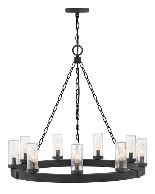 Sawyer LED Chandelier in Black