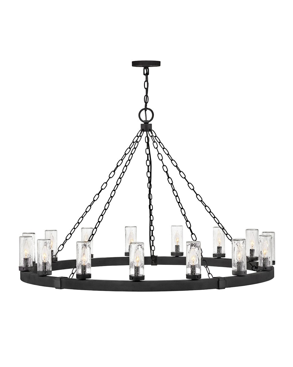 Sawyer LED Chandelier in Black