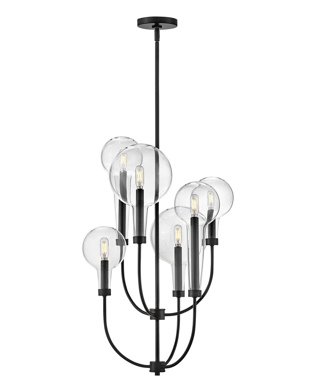 Alchemy LED Pendant in Black