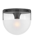 Beck LED Flush Mount in Black