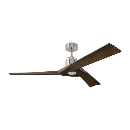 Alma 52" Ceiling Fan in Brushed Steel