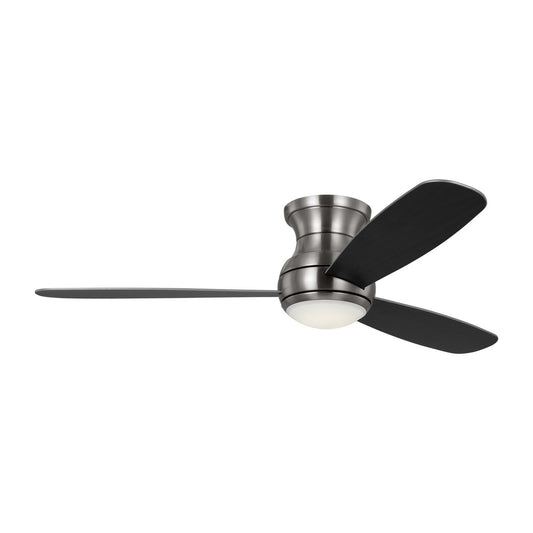 Orbis 52" Ceiling Fan in Brushed Steel
