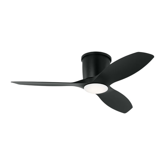 Titus 44" Ceiling Fan in Midnight Black