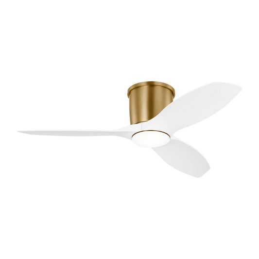 Titus 44" Ceiling Fan in Satin Brass