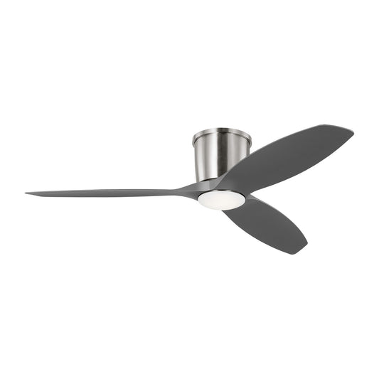 Titus 52" Ceiling Fan in Brushed Steel
