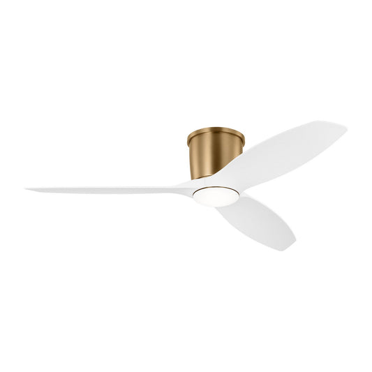 Titus 52" Ceiling Fan in Satin Brass