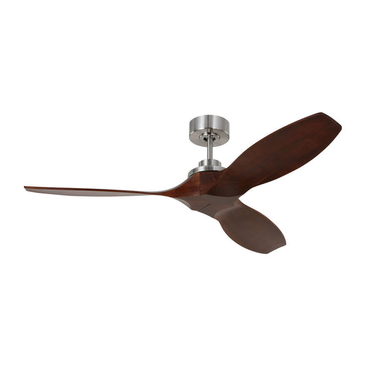 Collins 52" Ceiling Fan in Brushed Steel