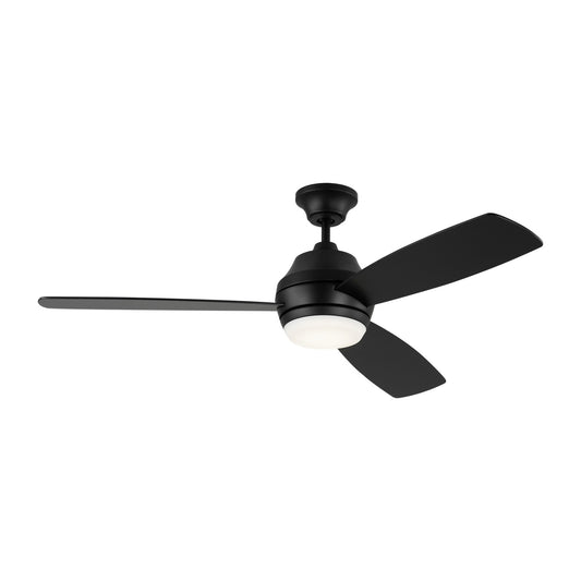 Ikon 52" Ceiling Fan in Midnight Black