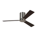 Rozzen 44" Ceiling Fan in Brushed Steel