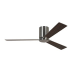 Rozzen 52" Ceiling Fan in Brushed Steel