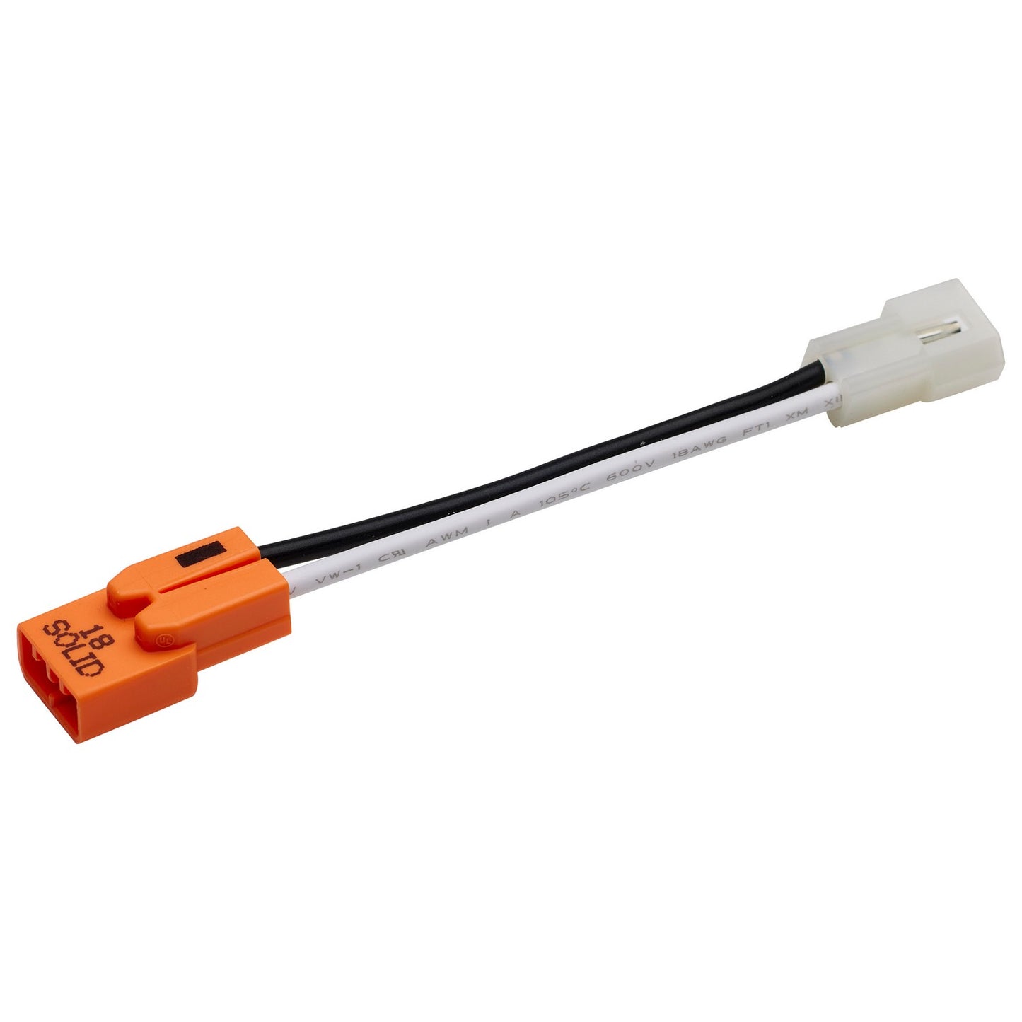 (4-Pack) Connector in White / Orange